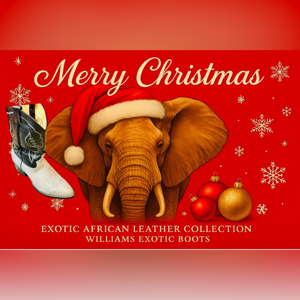 Vintage Tony Lama Authentic Elephant Skin Boots 10.5D – Holiday Exotic Gift